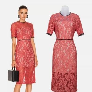 Alexis Remi Lace Midi Dress XS